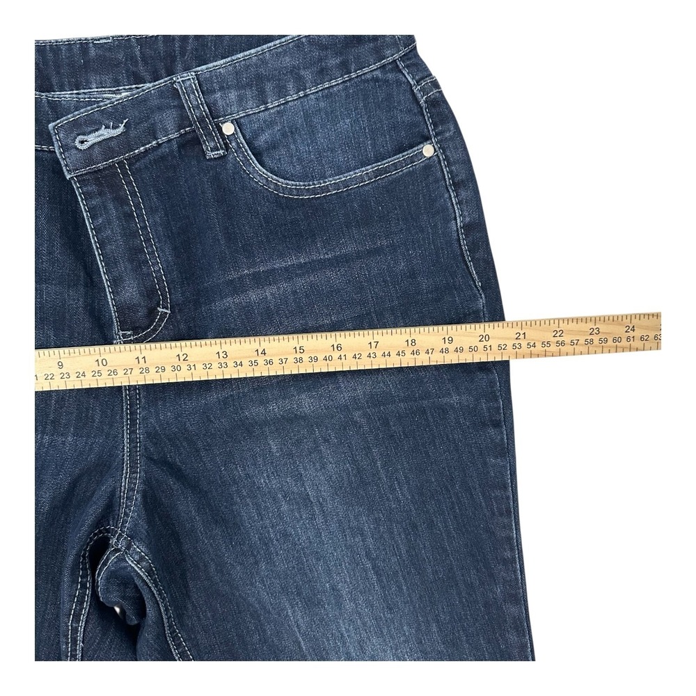 Christopher Banks Size-12P Denim Jeans Blue Stretch Embellished Pockets - Picture 5 of 15